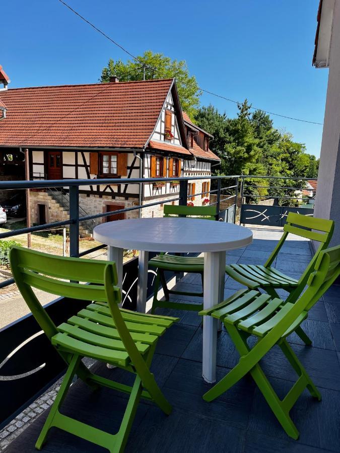 Elsasslogie Im Winzerdorf Apartment Cleebourg Exterior foto